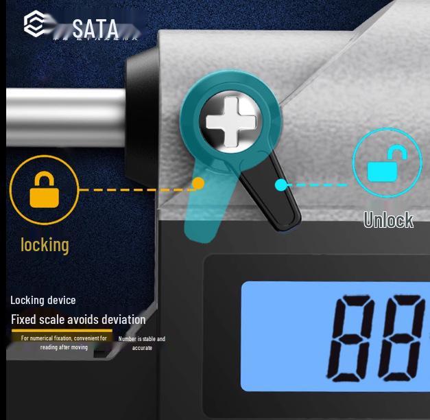 Цифровой микрометр SATA 0-25 мм Высокоточный 91534/91535/91539