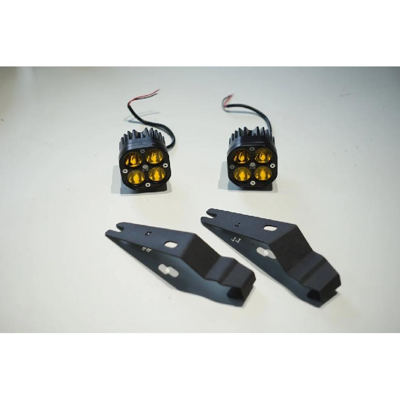 Bonnet Spotlight Modification For Nissan Patrol Y60 Hood Decoration Lights Y60 Off-road Lighting Accessories 1997~2004