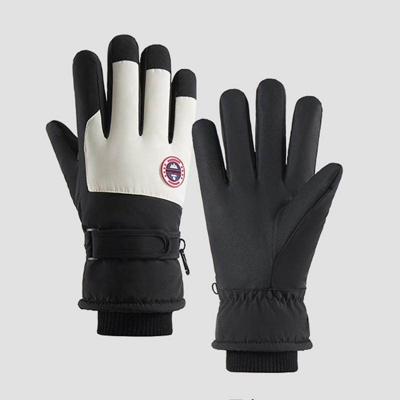 Winter Ski Gloves Men Women Thick Warm Windproof Waterproof Touchscreen Outdoor Snowboarding Cycling