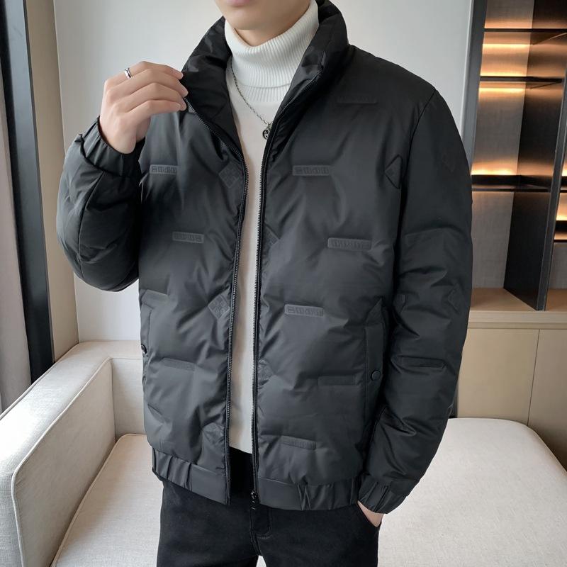 New Winter Down Jacket Men's Stand-up Collar Top Korean Version of Trendy Youth Autumn and Winter Warmth