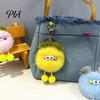 Fluffy Plush Ball Keychain Cartoon Keychain, Pompom with Metal Clasp, Backpacks Handbags Keys Decorative Pendant for Men Women Girls Backpack Charms