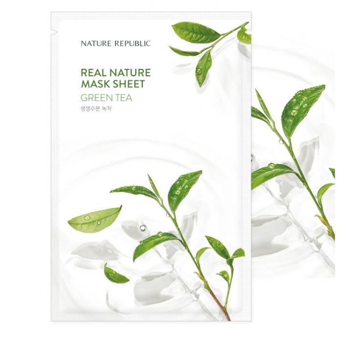 Nature Republic Тканевая маска Real Nature (10 листов)