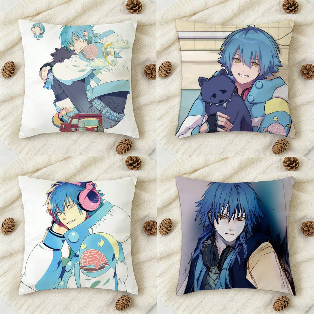 Aoba Seragaki DDRAMAtical Doublesided Printed Square Decorative Cushion Cover for Sofa Living Room Home Decor