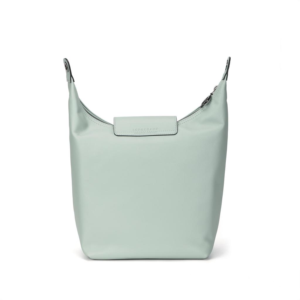Longchamp Le Pliage Xtra Adjustable Detachable Shoulder Strap Buckle Closure Leather Shoulder Bag Medium Women Shoulder Bag Emerald-Green 10286987M07