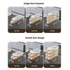 Clear Egg Rack Holder Large-capacity Egg Container New Rolling Egg Storage Box  Kitchen Dedicated