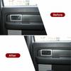 4pcs Interior Door Handle Decor Cover Trim for Ford F150 2009-2014 Carbon Fiber