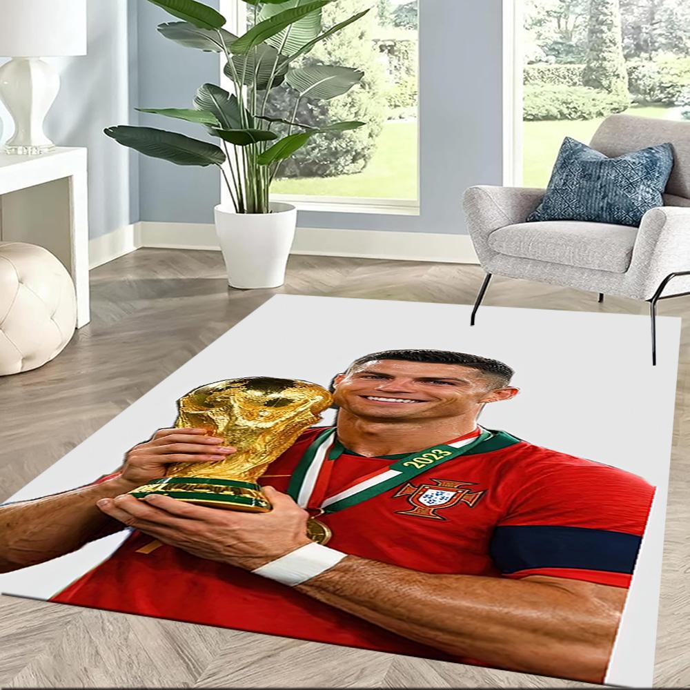 Cristiano Ronaldo Carpet Design For Decorate Room Playrooms Entryway Study Room Antislip Rug Decorate Offices