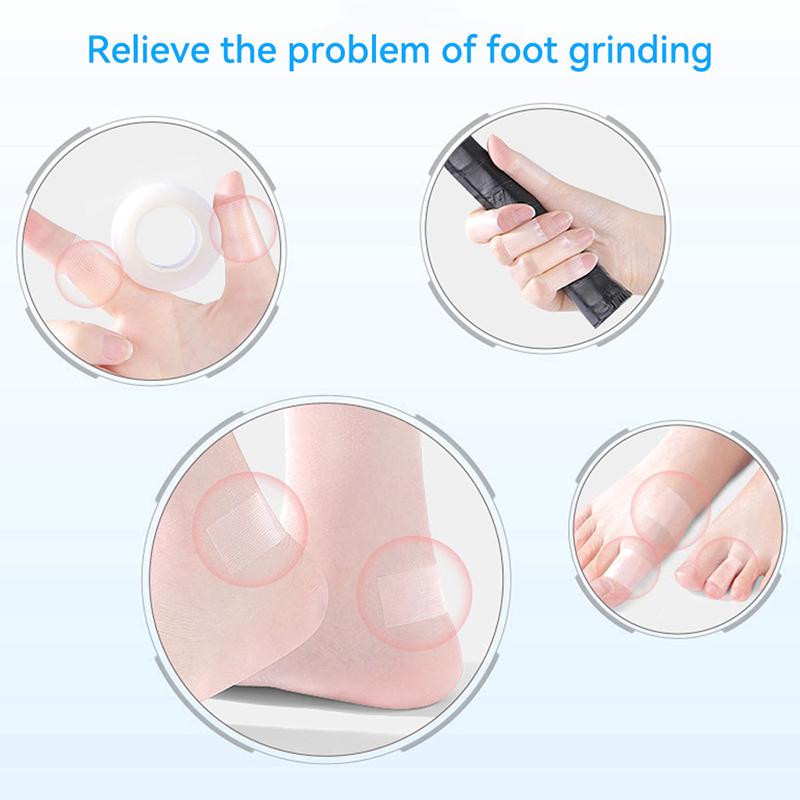 Невидимая противоизносная лента-бинт Медицинский пластырь Самоклеящаяся водонепроницаемая накладка на пятку