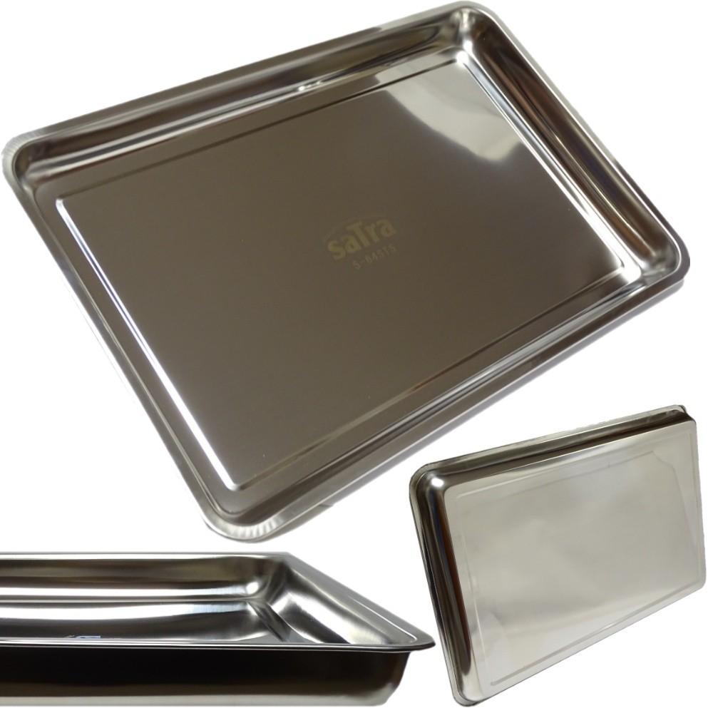 Oil pan, liquid draining pan, stainless steel 9L 600x400x50