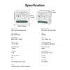 GIRIER Tuya Smart Dry Contact Switch Module WiFi DIY Breaker Relay Supports DC5V/12-48V AC100-240V Input/Output Works with Alexa