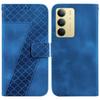 For Realme C75 4G Stand Case 7-Shaped Pattern Imprint Leather Phone Cover