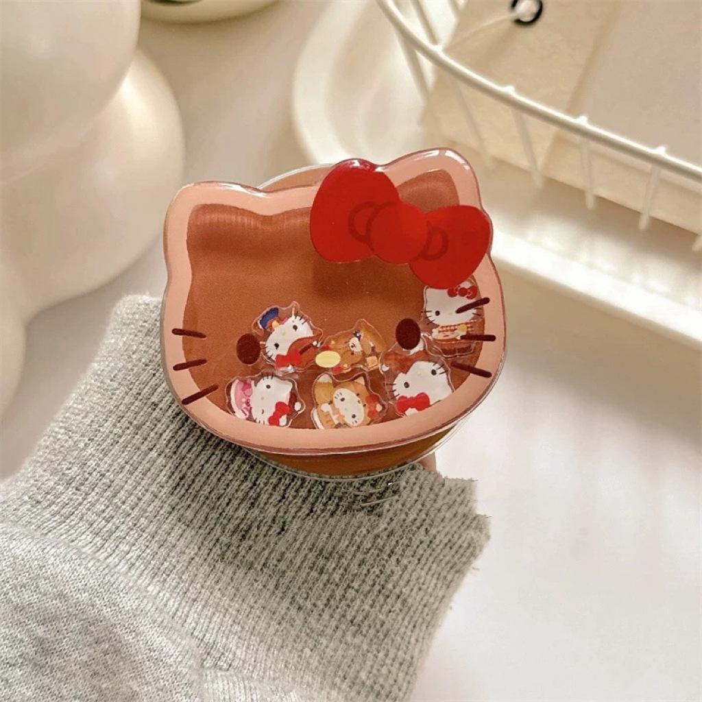 Cartoon Kitty Bear Rabbit Magsafe-Compatible Magnetic Stand with Airbag