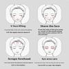 (YY)1Pc 2026 High Silicon Glass Gua Sha Scraper Facial Massager Tool Guasha Massage Board Face Lift Slim Scraper Scraping Plate