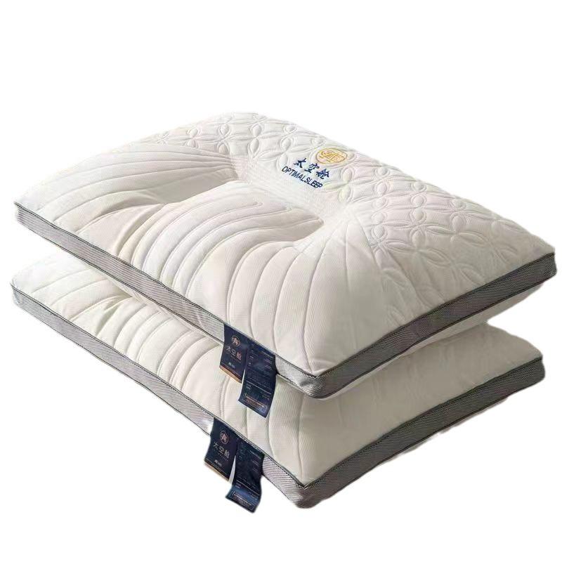 Подушка для поддержки шеи из латекса Space Capsule для общежития, дома или отеля — доступна по отдельности или в паре.