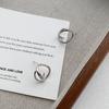 Серьги-гвоздики геометрические корейские из стерлингового серебра S999 для женщин - Высококачественный, стильный неправильный обруч-аксессуар