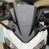 Для Kawasaki Ninja400 2018-2023 Двойной Пузырь Мотоциклетное Ветровое Стекло Ветровик Прозрачный с Комплектом для Установки в Комплекте