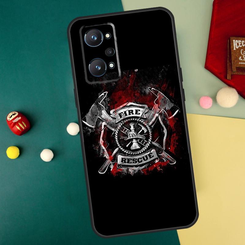 Чехол Пожарная служба спасения для Realme 15 Pro GT7 C55 C71 C53 C67 C75 C61 C33 C63 C51 C65 10 11 12 13 14 Pro Plus