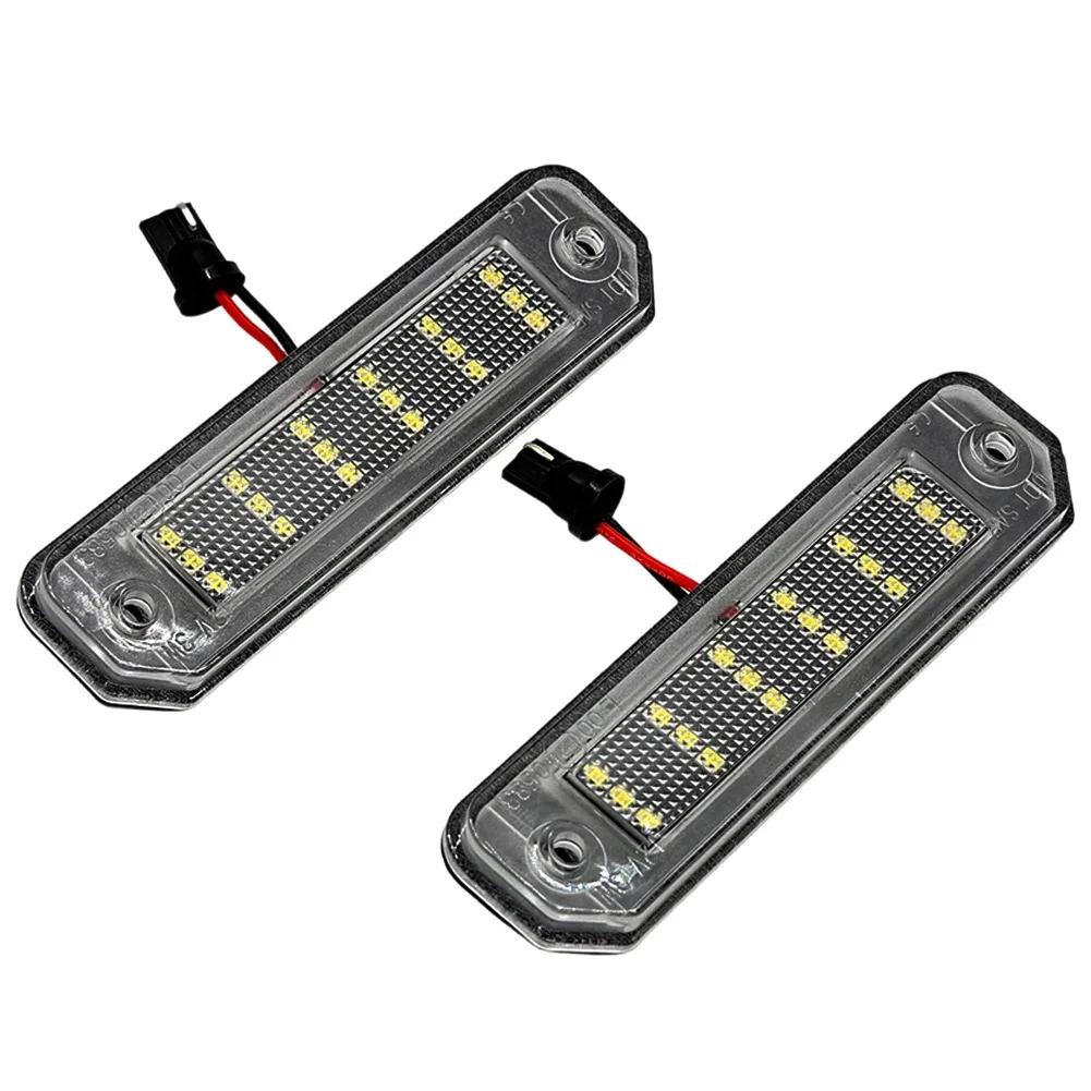 1/2Pcs White LED Number License Plate Lights For Honda Civic EJ EG EK Coupe/Hatchback/Sedan CR-X Del Sol Integra SJ