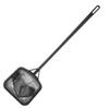 Portable Long Handle Fishing Landing Net Square Aquarium Fish Tank Fishing Landing Net Fish Floating Item Cleaning Tool