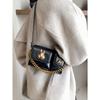 Retro Rabbit Head Decor Crossbody Bag, Trendy Chain Mini Handbag, Vintage Multi Pockets Shoulder Bag For Women