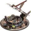 5 Inch Steampunk Gilbert Sundial Compass – Top Grade Handcrafted Brass Sundial In Wood Box with Equation Chart