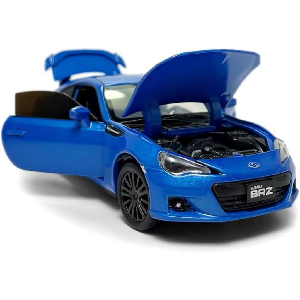 1/32 масштаб Subaru 2017 BRZ модель автомобиля литые игрушечные машинки металлические детские литые машинки, двери открываются, со светом, игрушки для детей подарки коллекция дисплей