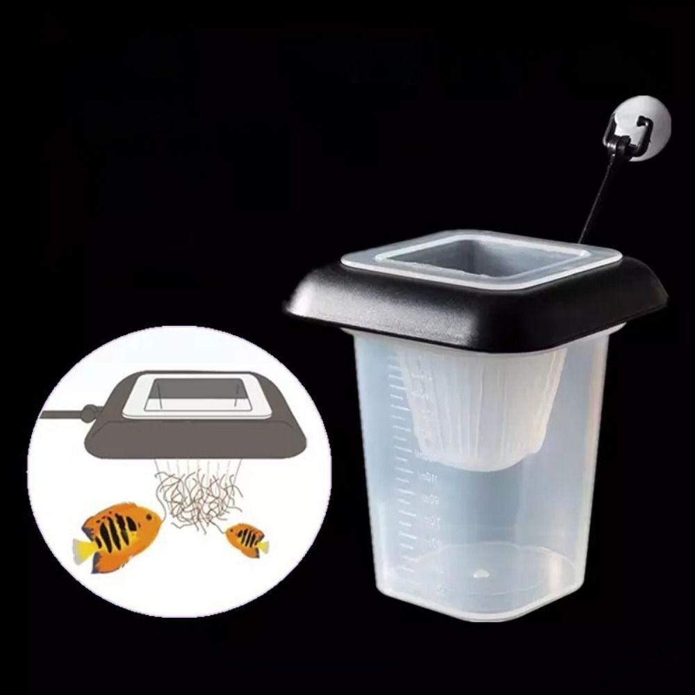 Suspended Fish Feeder 3 In 1 Nematode Funnel Portable Frozen Red Worm Cup Feeding Fish