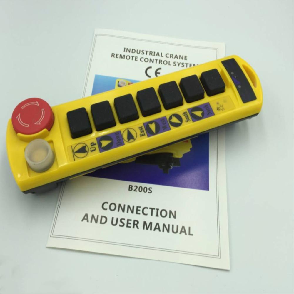 2 скорости 2 передатчика управление талью краном радио пульт дистанционного управления кнопочный переключатель система контроллер с аварийной остановкой