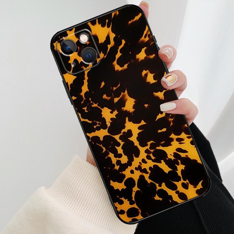 Винтажный чехол для телефона под черепаховый панцирь для iPhone 17 Pro Max 16 15 14 11 12 13 Pro Max mini 15 16 Plus 16e 17 Air Cover