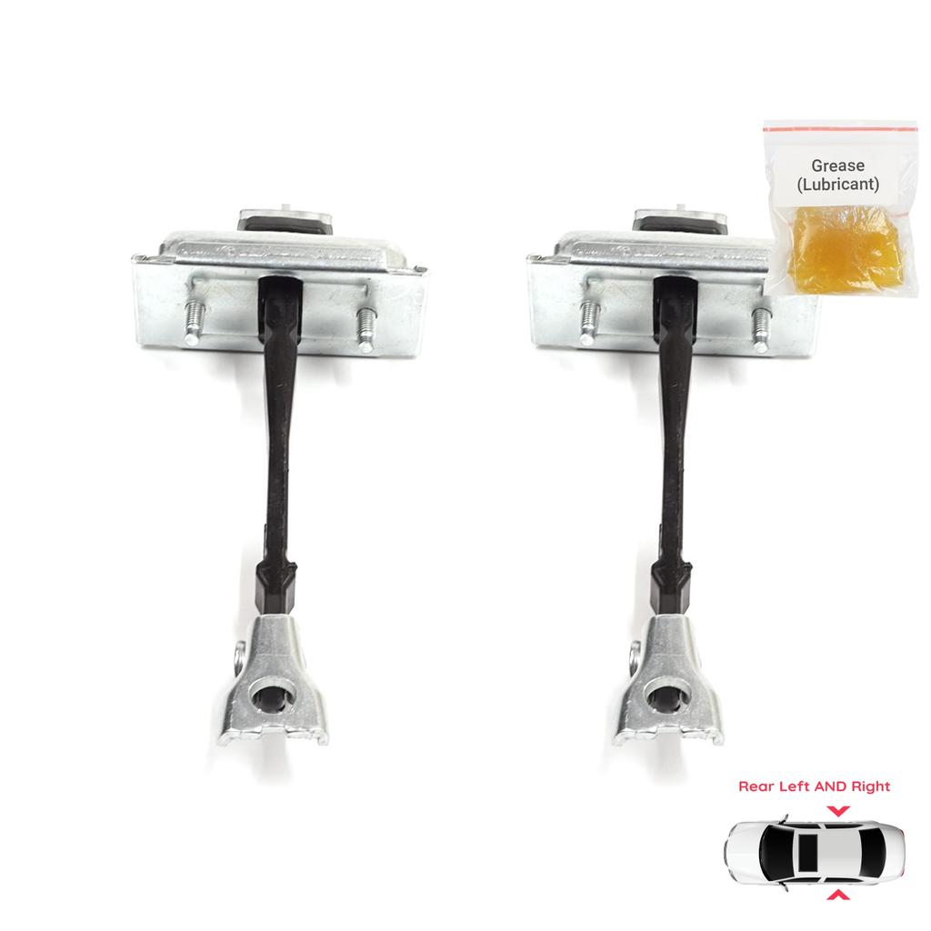 BDP933-1 2 Pieces Rear Left AND Right Door Hinge Stop Check Strap Limiter for Vauxhall Opel Astra J P10 MK6 2009-2015 13270612