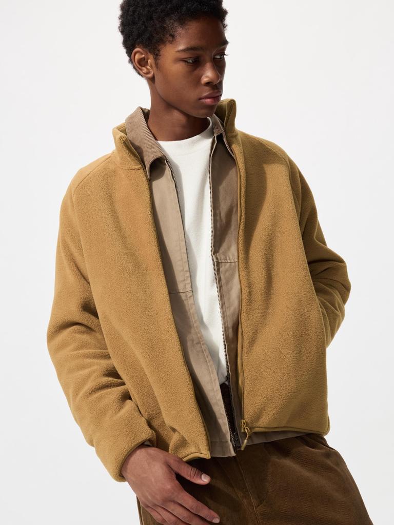 Uniqlo Japan Fleece Full Zip Jacket  Long Sleeve 