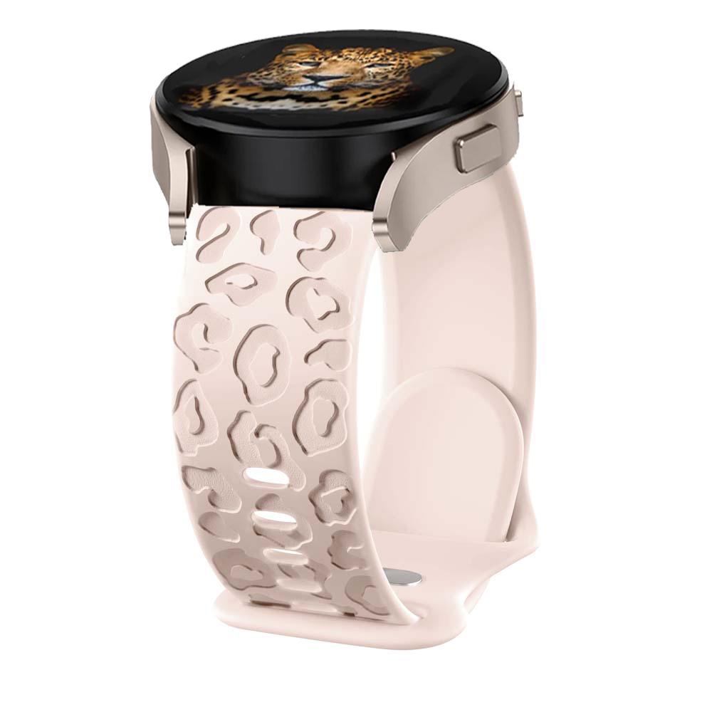 Ремешки 20 мм для Samsung Galaxy Watch 6/7/5/4/classic/5 pro 44 мм 40 мм Силиконовый Гравированный correa Браслет HUAWEI GT 2e 3 4 5 Ремешок