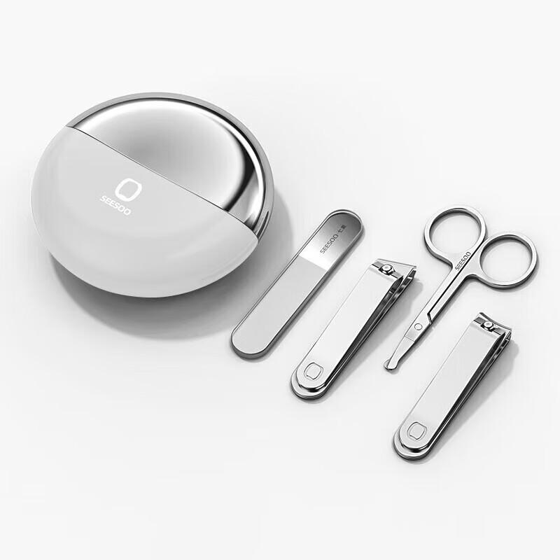 Набор кусачек для ногтей Qisu Explorer 3 Series, 4 предмета