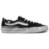 Vans Sk8 Reconstruct Кроссовки унисекс с круглым носком, на шнуровке, низкие, для скейтбординга, черные VN0009QSBP7