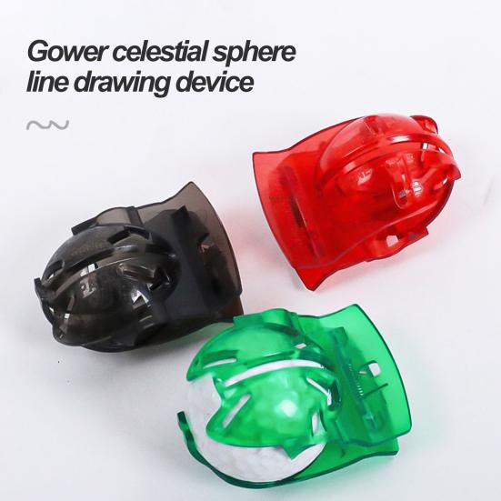 Инструмент для маркера линии мяча для гольфа, пружинный дизайн, компактный размер, портативный двусторонний мяч для гольфа, инструмент для выравнивания и маркировки, аксессуар