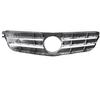 Серебристая сборка решетки переднего капота для Mercedes-Benz C-Class W204 2009-2014