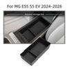 Car Storage Box for MG ES5 S5 EV 2024 2025 2026 Armrest Storage Box Center Console Lower Storage Tray Car Accessories Organizer