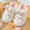 Cotton Slippers Women's Autumn and Winter 2025 New Indoor Home Non-slip Cute Plush Slippers Women's Winter