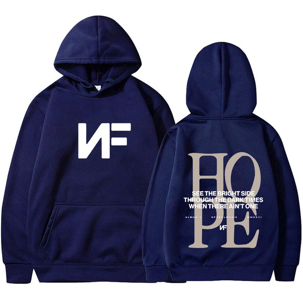 Men Women Clothes Fashion Vintage Hooded Sweatshirts Rapper Nf Hope Tour Hoodie Harajuku Long Sleeve Oversized