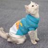 Одежда для кошек Gatos свитер для домашних собак Одежда для маленьких и средних щенков Собаки зимнее теплое пальто плюшевая куртка для мопса мягкий жилет новый