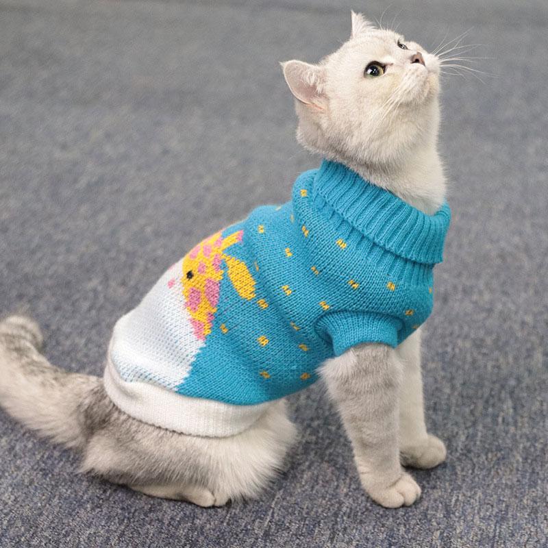 Одежда для кошек Gatos свитер для домашних собак Одежда для маленьких и средних щенков Собаки зимнее теплое пальто плюшевая куртка для мопса мягкий жилет новый