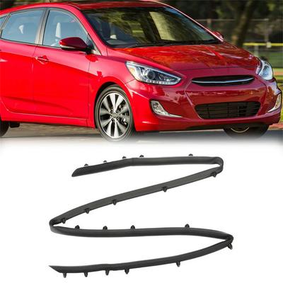 1× Защитная резиновая накладка переднего бампера 863571R000 для Hyundai Accent 2012-2017
