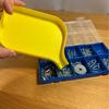 Plastic Funnel Tray with Barrier Plug Small Parts Tools Tray  Screw Nut Storage
