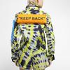 Куртка Off-White x Nike Lab женская с тай-дай NRG "Keep Back" Вольт-синий CK4808-702