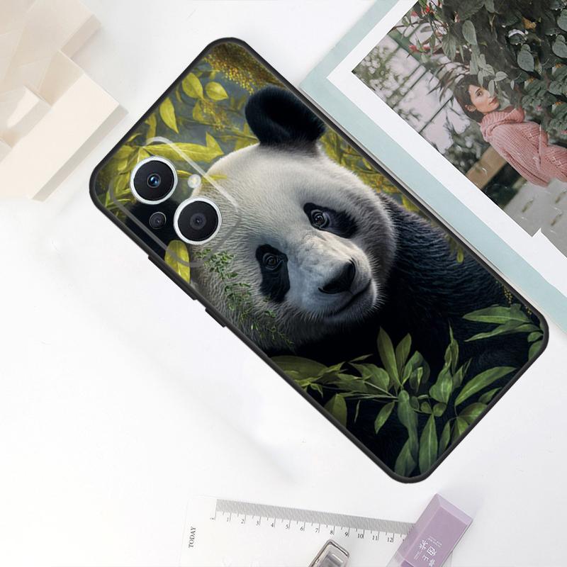 Чехол с милым мишкой-пандой Для OPPO Reno 11F 4Z 5Z 8T 10 Pro 4 6 7 8 5 Lite OPPO Find X6 Pro X2 X3 X5 Lite Обложка