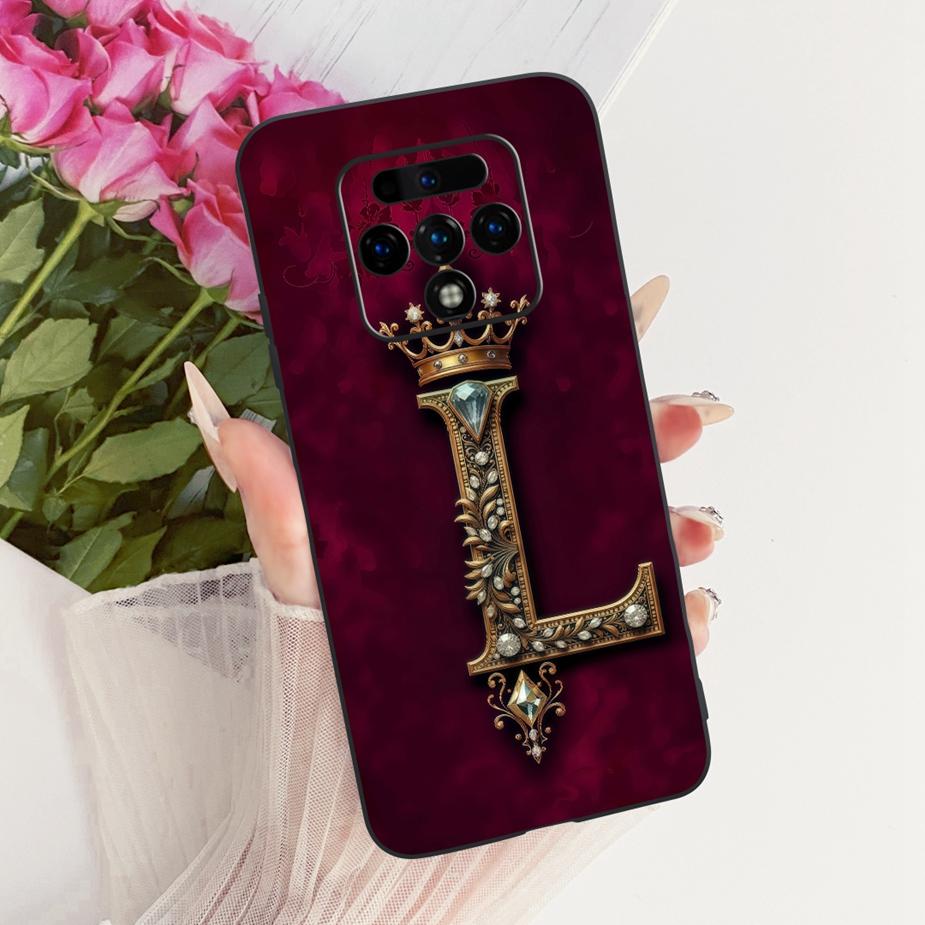 Чехол для Tecno Camon 16 Premier CE9 CD6j Роскошный чехол с буквами-коронами Мягкий ТПУ чехол для телефона Tecno Camon 16 Pro Camon16 CE7