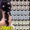 5-20 шт. Заколки для волос в стиле Y2K со звездами, Цветные заколки для женщин и девочек, Пластиковые ретро-аксессуары, Милые маленькие зажимы, Модные украшения для волос