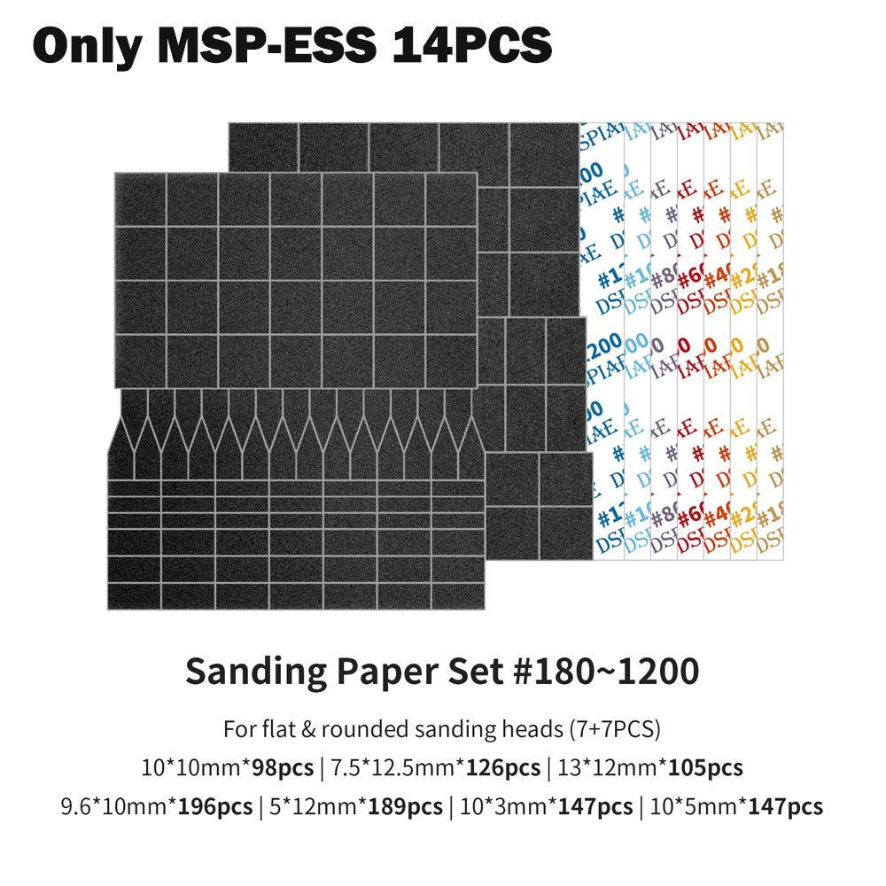 DSPIAE ES-A Reciprocating Sander DIY Electric USB Charge Grinding Pen Plastic Model Sanding Heads Sandpaper Military Craft Tools