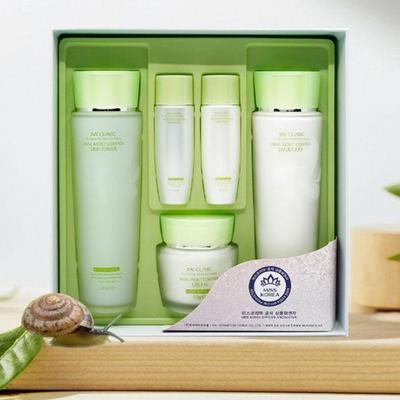 Набор из 3 средств по уходу за кожей Snail Moist Control (Тонер+Эмульсия+Крем)
