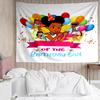 Gracie's-Corner Print Tapestry, Backdrop, Easy Setup, Ideal for Bedroom, Office & Living Room, with Aesthetic Wall Hanging Decor.